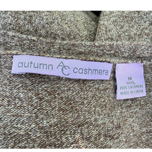 Autumn Cashmere Pure Cashmere Cardigan Sweater Size Medium - Picture 5 of 6